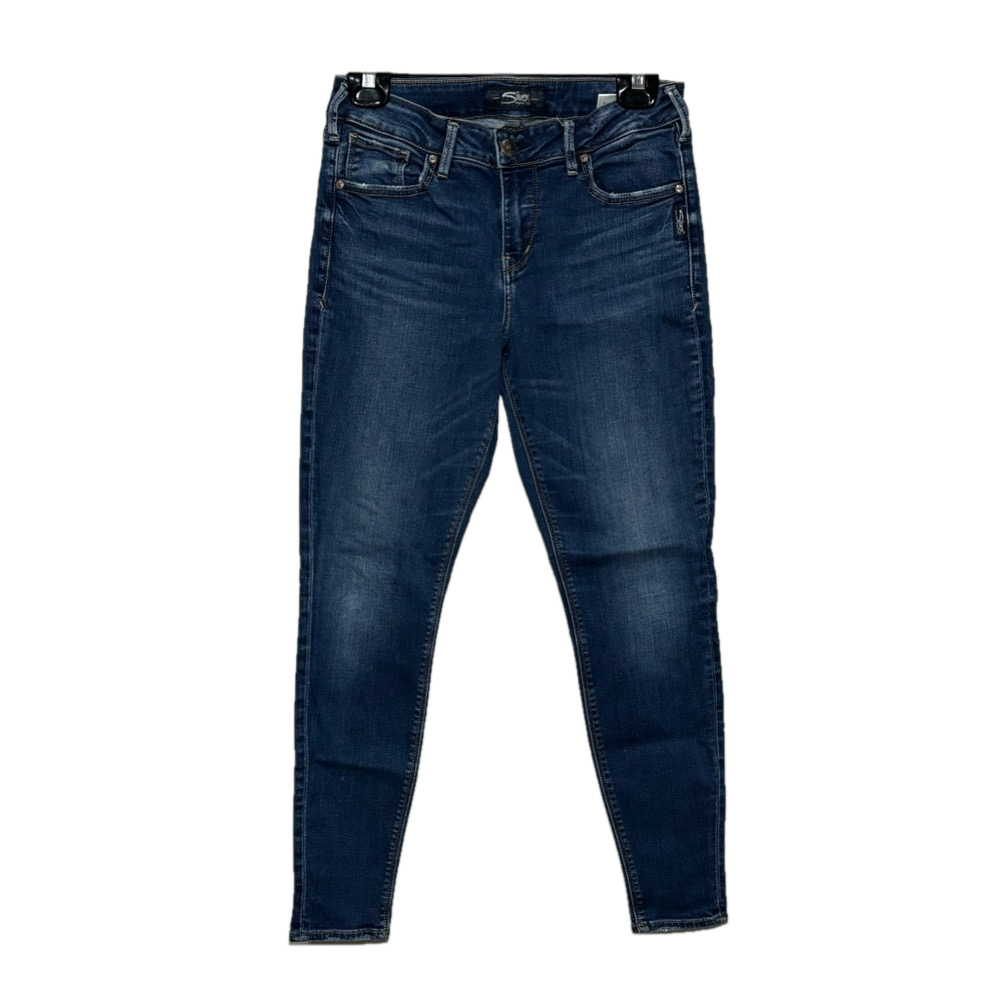 Women's Silver Jeans Co. Avery Super Skinny Jeans, Blue, Size W29/L29